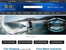 Tablet Screenshot of jupiterkiteboarding.com